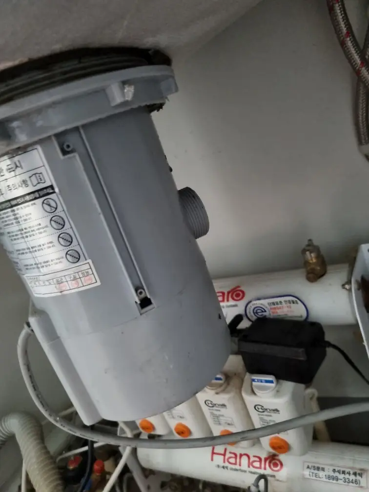 배수구통 작업 5